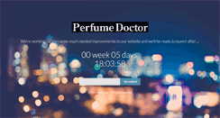 Desktop Screenshot of perfumedoctor.co.uk